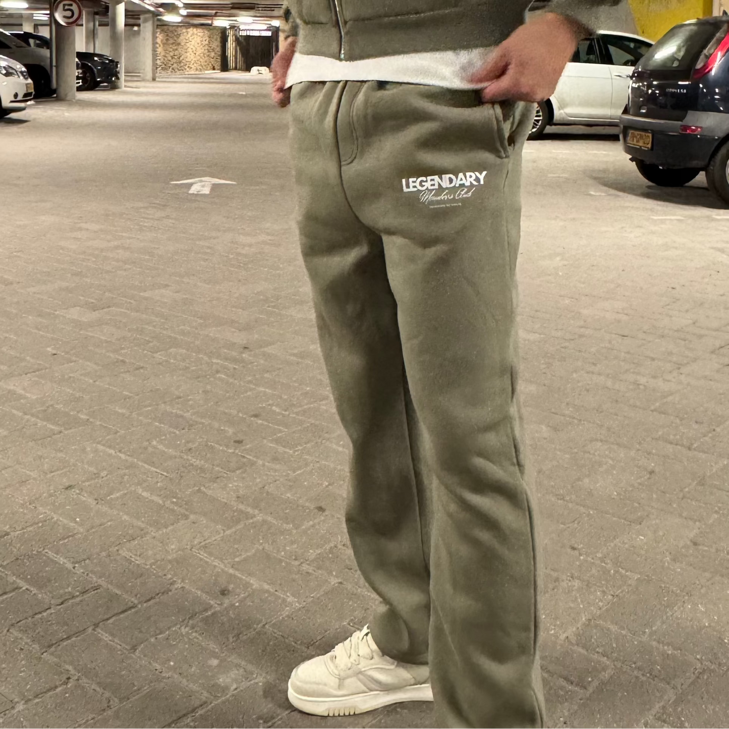 The Wide Fit Jogger Pale Olive