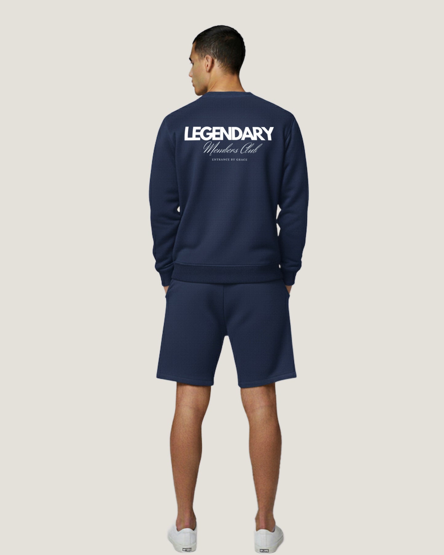 Iconic Jogging Shorts Navy (300 G M/2)