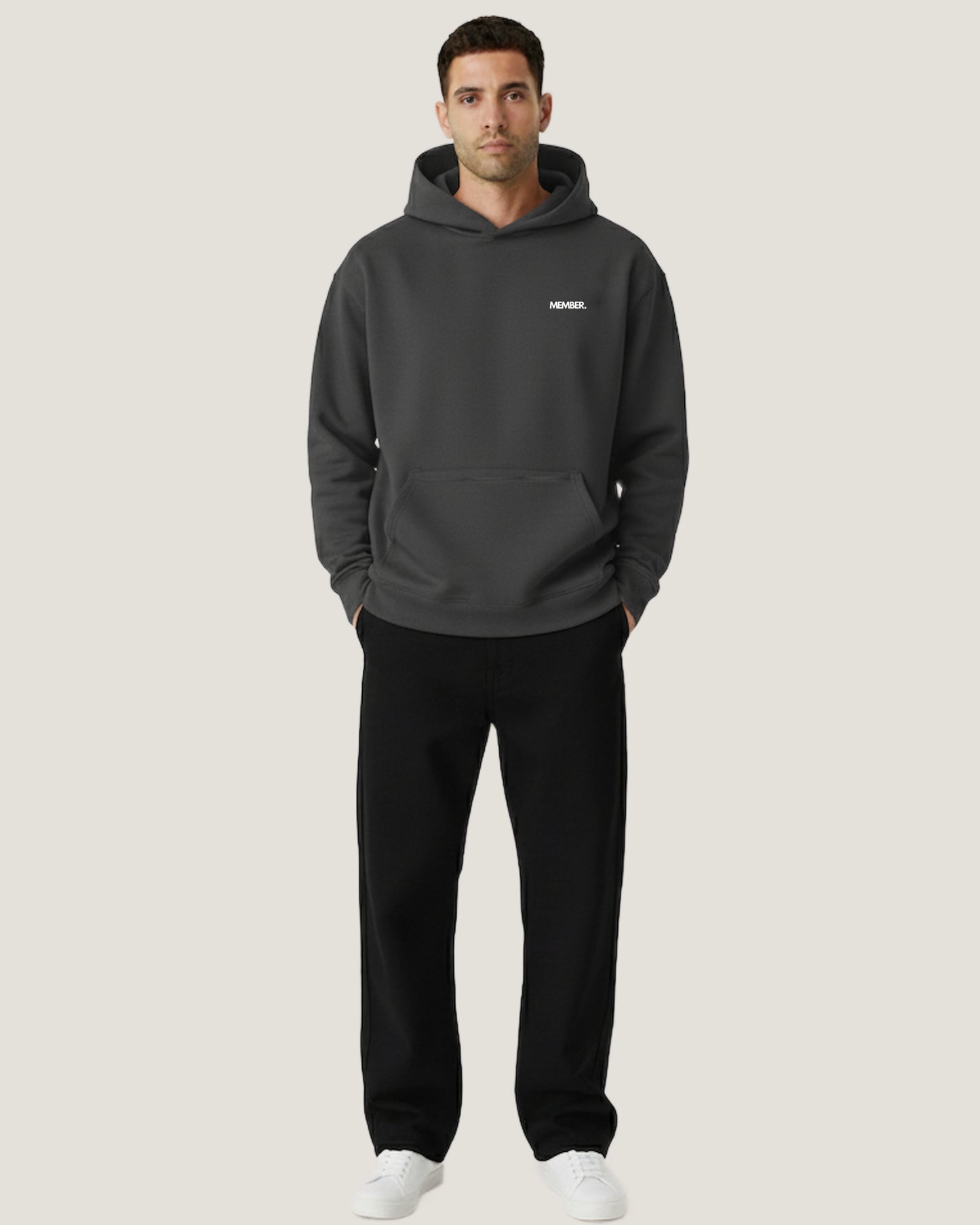 The Boxing Legend Hoodie Grey (460 G/M2)