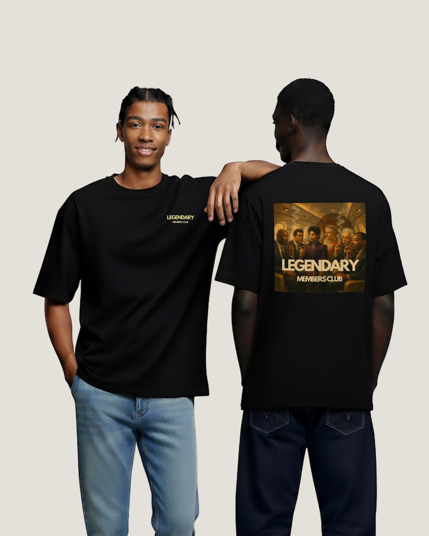 "The Legends" Tee (Boxy Fit) 280 G/M2